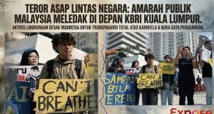 Asap Berbahaya Lintas Lintas Negara: Amarah Publik Malaysia Meledak di Depan KBRI Indonesia Di Kuala Lumpur