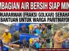 Yayasan Rudi Dewi Marhali dan Bg Man Besi Salurkan Bantuan Air Bersih Siap Minum di Parit Mayor