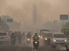 Langit Pontianak Memerah Gelap, Kabut Asap Pekat Makin Mengancam Keselamatan Warga