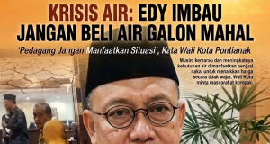 Harga Air Galon Mencekik Saat Kemarau, Wali Kota Pontianak Minta Warga Tolak Permainan Pedagang Nakal