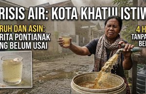 Krisis Air Bersih: Pasokan PDAM Kota Pontianak Keruh dan Asin Tak Layak Digunakan Warga, Pemkot di Pertanyakan ?
