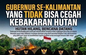 Hutan Hangus dan Rakyat Tercekik Asap: Gubernur Se-Kalimantan yang Tidak Bisa Cegah Kebakaran Hutan, Siapa yang Bertanggung Jawab?