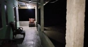 Hujan Deras Akhirnya Guyur Desa Upang Malam Ini