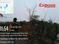 Kodim 1202/Singkawang Perkuat Pencegahan Karhutla Lewat Patroli Rutin.