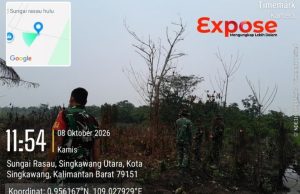 Kodim 1202/Singkawang Perkuat Pencegahan Karhutla Lewat Patroli Rutin.