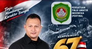 Hari Jadi Pertina ke-67,Ketua Pertina Sukabumi Serukan Semangat Pantang Menyerah Junjung Sportifitas