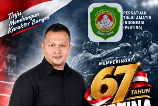 Hari Jadi Pertina ke-67,Ketua Pertina Sukabumi Serukan Semangat Pantang Menyerah Junjung Sportifitas