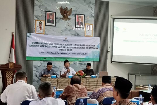 Kecamatan Karawang Timur Perkuat Pengelolaan Zakat, Infak, dan Sedekah